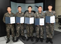 공군 16전비 부사관 5명 통신설비 기능장 자격 취득