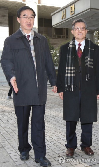 2015년 무죄 선고받은 조명균