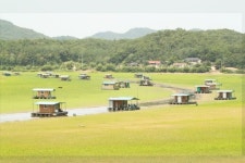 [카메라뉴스] 거북등처럼 갈라진 진천 초평저수지