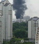 수원 광교 실버주택 공사현장서 화재