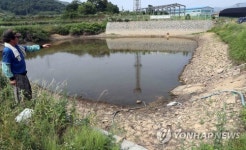 목마른 저수지…저수율 15%