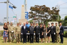 연천경찰-미군 1지역대 비상재난처, 자매결연 맺어