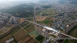 경기광주 경안동∼광주역 연결도로 1일 임시개통