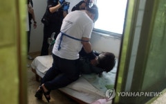 심천우 버려진 주유소 현장검증