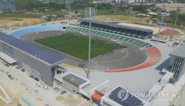 전국체전 D-100, 충주종합운동장 공정률 98%