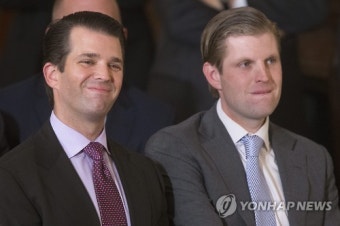 '러시아 스캔들' 방어에 트럼프 차남 가세…