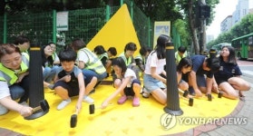 횡단보도 옐로카펫, 미끄럽지 않아요