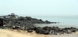 모습 드러낸 인천 대이작도 풀등