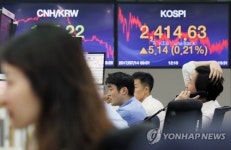 코스피 한 걸음 더…종가 역대 최고치 2,414.63(2보)