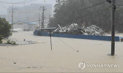 폭우 내린 청주