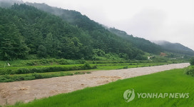 불어난 소하천