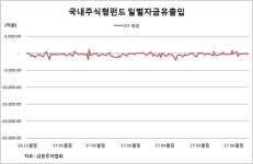주식형펀드 환매 멈출까…한 달간 5천억원 순유입