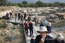 트로이 현장 방문한 교류단