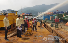 통영시 철저한 적조 대비