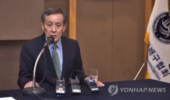 오한남 배구협회장 