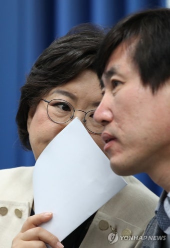 이야기하는 이혜훈-하태경