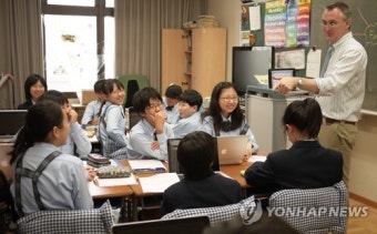 도쿄한국학교 원어민 교사 영어수업