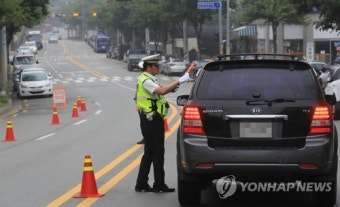 피서지 음주단속 낮밤없다… 경찰, 점심 때도 