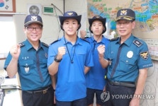 김정훈 서울경찰청장, 한강 여름파출소 방문
