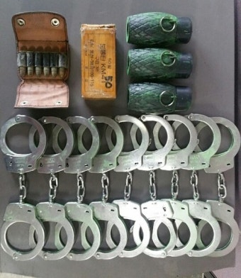 빌딩서 발견된 실탄·수갑 경찰 것과 동일…어디서 유출됐나