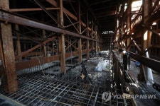 한강로 일대 방재시설 공사현장