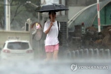 전남지역 호우특보 확대…신안 가거도 누적강수량 255㎜