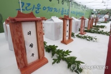 어머니 품으로 이제 돌아왔습니다
