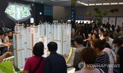 북적이는 인천 더샵 스카이타워 견본주택