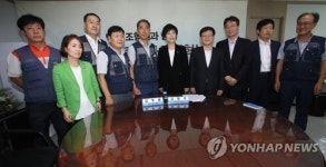 김영주 장관, 한국노총 방문