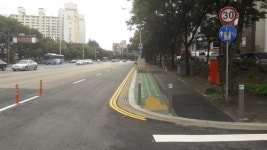 [대전소식] 서구 큰마을사거리 정체구간 정비