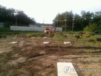 태양광시설 공사 때문에…