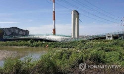교각 상판 붕괴