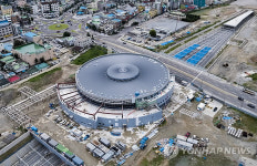 모습 드러낸 올림픽 관문 강릉역