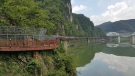 [길따라 멋따라] 아찔한 트레킹의 묘미…단양 남한강 잔도