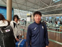 여자배구대표팀, 일본 출국…홍성진 감독 경험 쌓을 기회