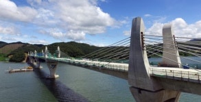 720ｍ짜리 북한강 가평대교 위용…국도 75호선 연말 개통