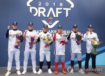 2018 KBO 신인 드래프트, NC 지명된 선수들