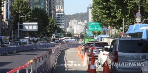 종로 중앙버스전용차로 공사