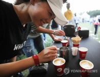 할리스커피 페스티벌에서 라떼아트 체험하세요