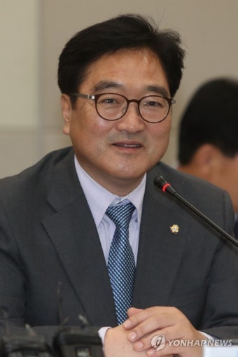 광주전남 예산정책협의회 인사말하는 우원식