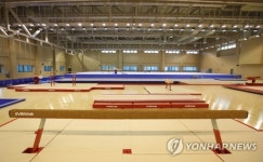 웅장한 규모 자랑하는 체조연습장