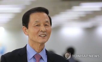 귀국한 김장수 주중대사