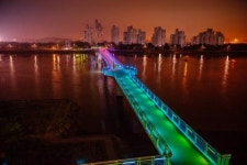 광양 중마-금호 해상 보도교량 명칭 무지개다리