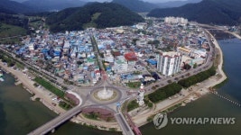 화천군 화천읍 전경