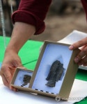 국보급 금동보살삼존불입상