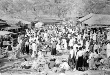 1960년 농촌 장날