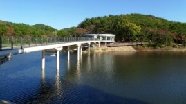 진주 금호저수지공원 걷고 싶은 힐링공간으로 변신