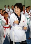 김정숙 여사, 태권도는 이렇게