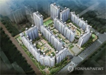 분당 느티마을 4단지 리모델링 조감도