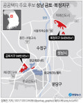 [그래픽] 공공택지 주요 후보 성남 금토·복정지구